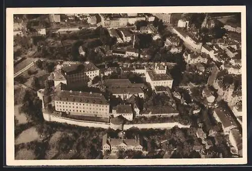 AK Zeitz a. Elster, Moritzburg, Schloss Lindenhof, Ganzsache WHW Winterhilfswerk 1934 /35