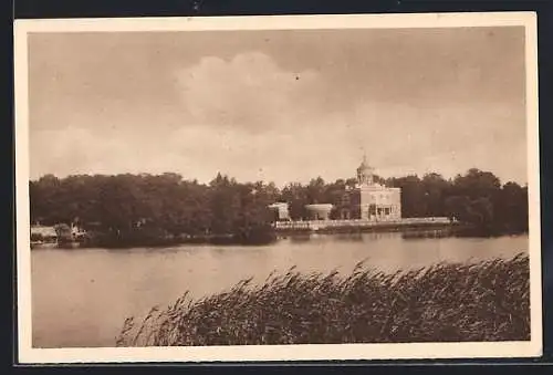 AK Potsdam, Marmorpalais am heiligen See, Ganzsache WHW Winterhilfswerk 1934 /35