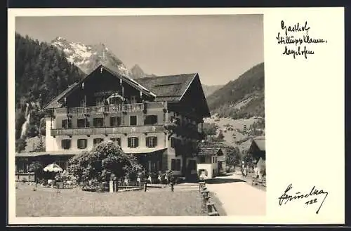 AK Mayrhofen, Gasthof Stilluppklamm