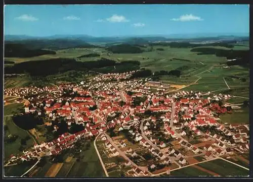 AK Bitz / Württ., Ortsansicht vom Flugzeug aus