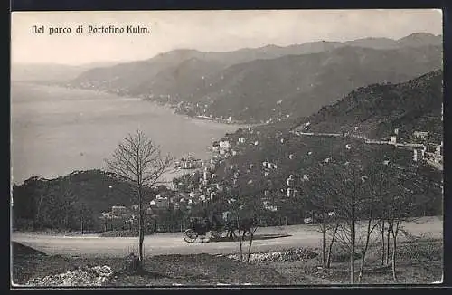 AK Portofino, Nel parco di Portofino Kulm, Panorama