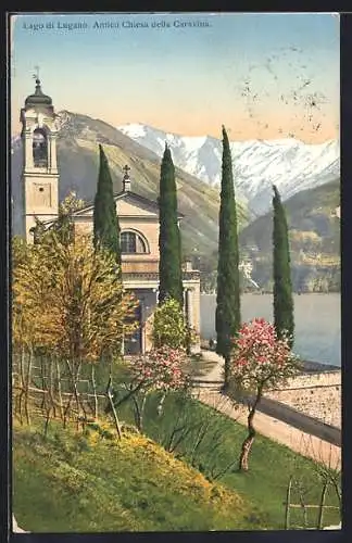 AK Cressogno /Lago di Lugano, Madonna della Caravina