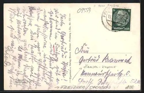 AK Freiberg / Sa., Hausen-Kaserne, Mannschaftsgebäude II