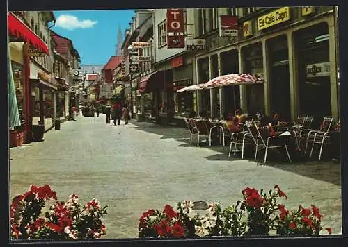 AK Grünstadt / Pfalz, Eis-Café Capri in der Hauptstrasse