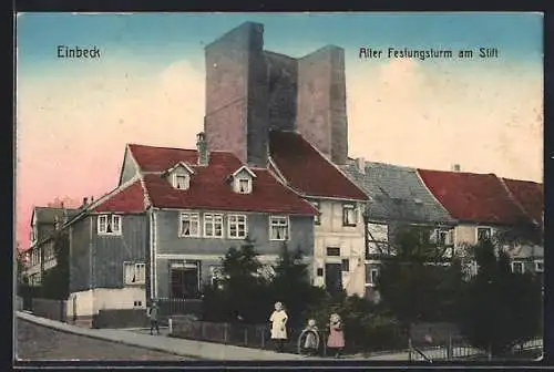 AK Einbeck, Alte Festungsturm am Stift