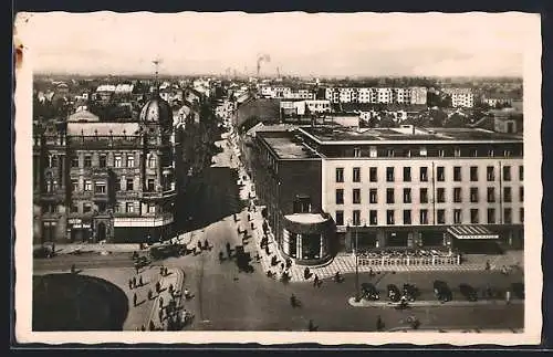 AK Pardubice, Kreuzung am Grand Hotel