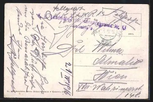 AK Lemberg, Landtagsgebäude mit Anlagen