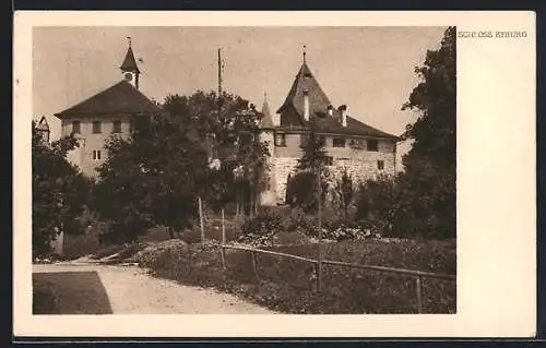 AK Kyburg, Blick zum Schloss