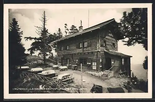 AK Schutzhaus, Berghütte auf dem Pinkenkogel des Sommering