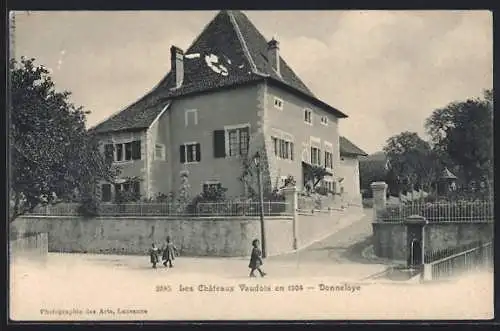 AK Donneloye, Les Chateaux Vaudois en 1904