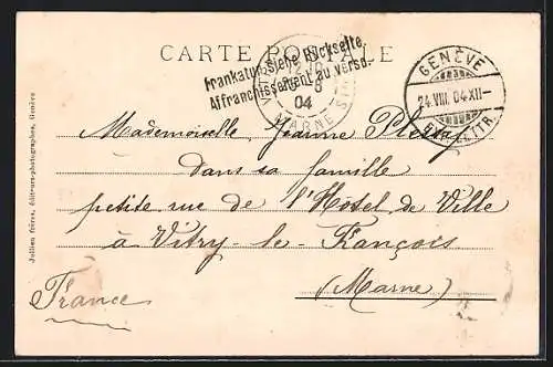 AK Pregny, Chateau de Rotschild