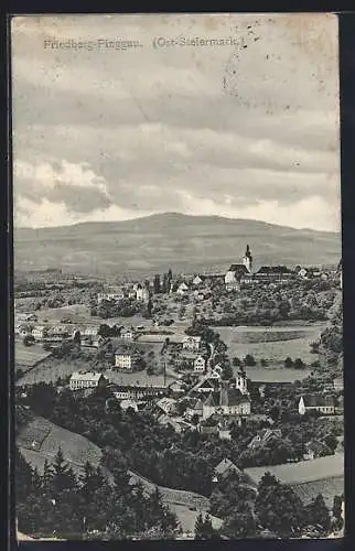 AK Friedberg, Panoramaansicht mit Pinggau