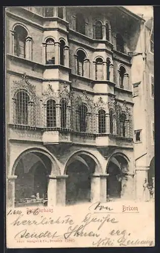 AK Brixen, Partie am Patrizierhaus