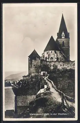 AK Weissenkirchen in der Wachau, Kirche