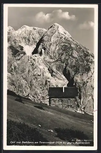 AK Carl von Stahlhaus am Torennerjoch g. Kuchler-Göll