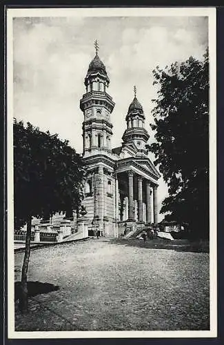 AK Uzhorod, Katedrála, Blick zur Kathedrale