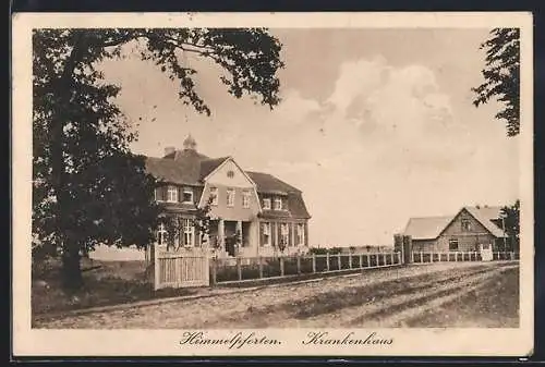 AK Himmelpforten / Stade, Strasse am Krankenhaus