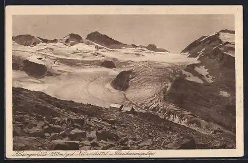 AK Kürsingerhütte mit Krimmlertörl und Dreiherrenspitze