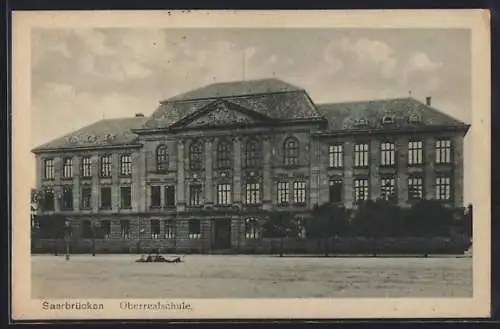 AK Saarbrücken, Vorderansicht der Oberrealschule