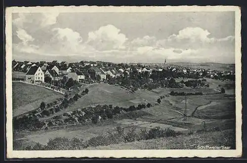 AK Schiffweiler / Saar, Gesamtansicht
