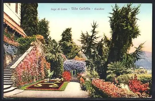 AK Cadenabbia, Lago di Como, Villa Carlotta, Giardino