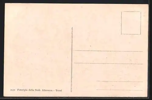 AK Messina, Eingebrochenes Gebäude nach dem Erdbeben 1908