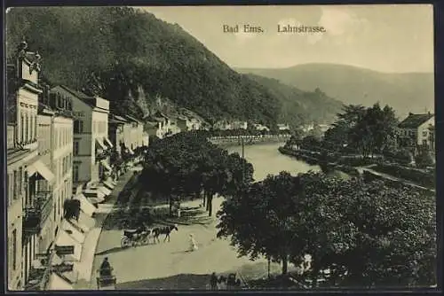 AK Bad Ems, Lahnstrasse