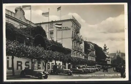 AK Remagen, Hotel Fürstenberg, Aussenansicht