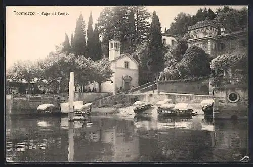 AK Tremezzo, Uferpartie am Lago di Como