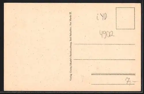 AK Bad Salzuflen, Häuser in der Unteren Mühlenstrasse