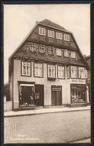 AK Lemgo, Haus Klasing, Mittelstrasse