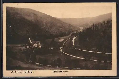 AK Hardheim, Idyll an der Wohlfahrts-Mühle