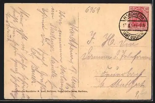 AK Hardheim, Idyll an der Wohlfahrts-Mühle