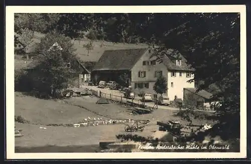 AK Heidersbacher Mühle, Blick auf Pension