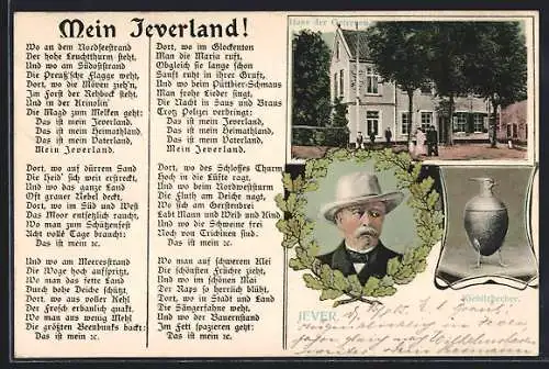 AK Jever, Haus der Getreuen, Kiebitzbecher