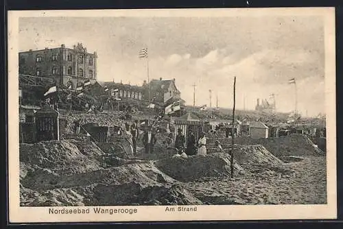 AK Wangerooge, Partie am Strand