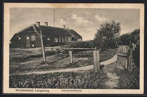 AK Langeoog, Insulanerhäuser