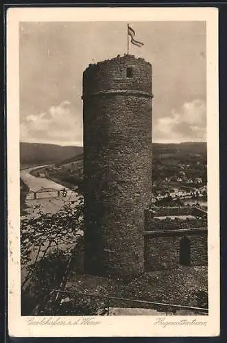 AK Carlshafen, Hugenottenturm