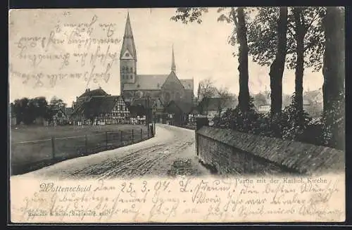 AK Wattenscheid, Partie mit der Katholischen Kirche