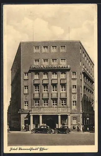 AK Essen, Hotel Vereinshaus am Hauptbahnhof, Bachstrasse 1, Dir. A. Bosse