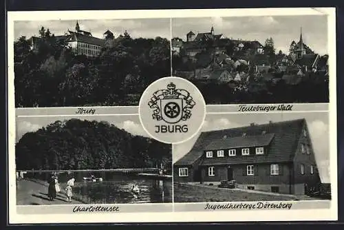 AK Iburg, Charlottensee, Jugendherberge Dörenberg, Teutoburger Wald