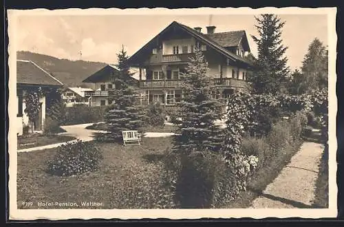 AK Oberstdorf, Hotel-Pension Walther