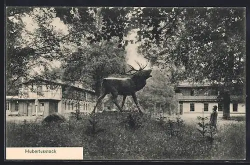 AK Joachimsthal, Jagdhaus-Hubertusstock