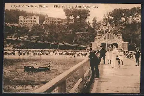 AK Sellin, Blick von der Landungbrücke