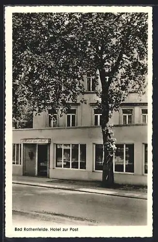 AK Bad Rothenfelde, Hotel zur Post