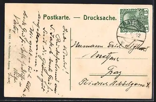 AK Ratten, Teilansicht mit Kirche