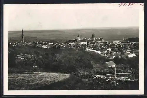 AK Rechnitz /Burgenland, Teilansicht mit Kloster