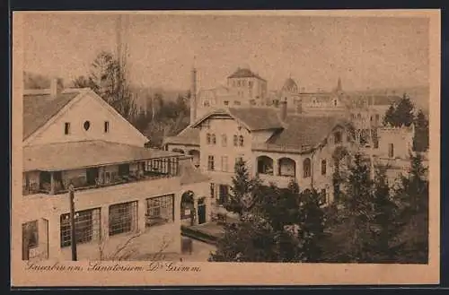 AK Sauerbrunn, Sanatorium Dr. Grimm