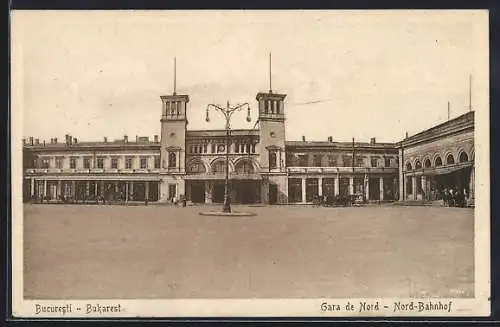 AK Bucuresti, Platz vor dem Nord-Bahnhof