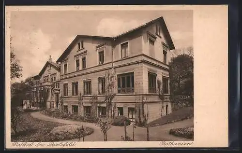 AK Bethel bei Bielefeld, Partie am Haus Bethanien